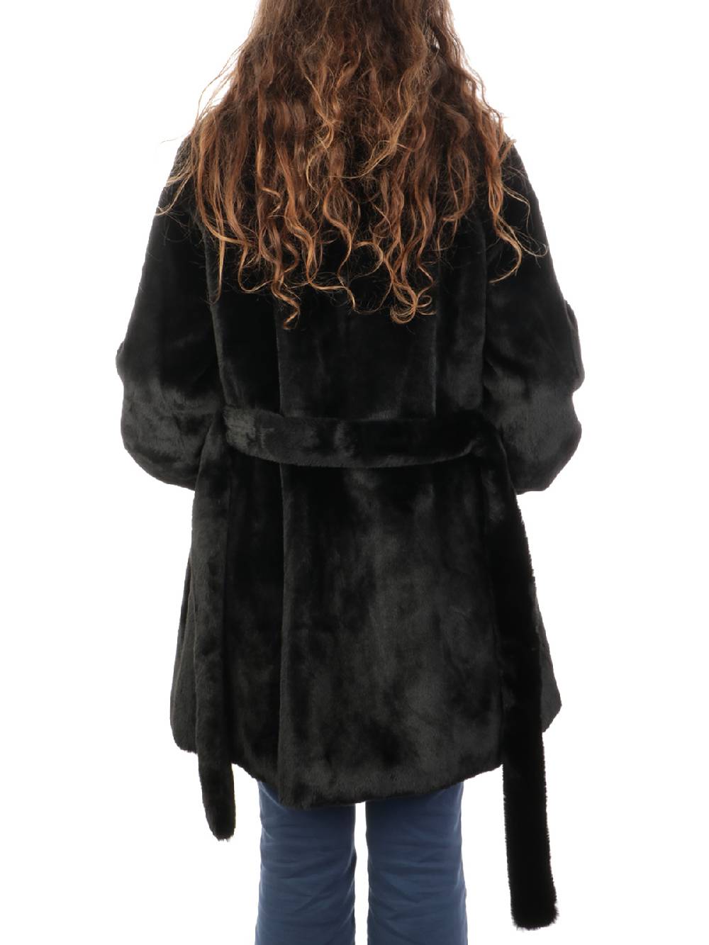 NENETTE Giacca Lunga Donna in Ecopelliccia Cyber Monday