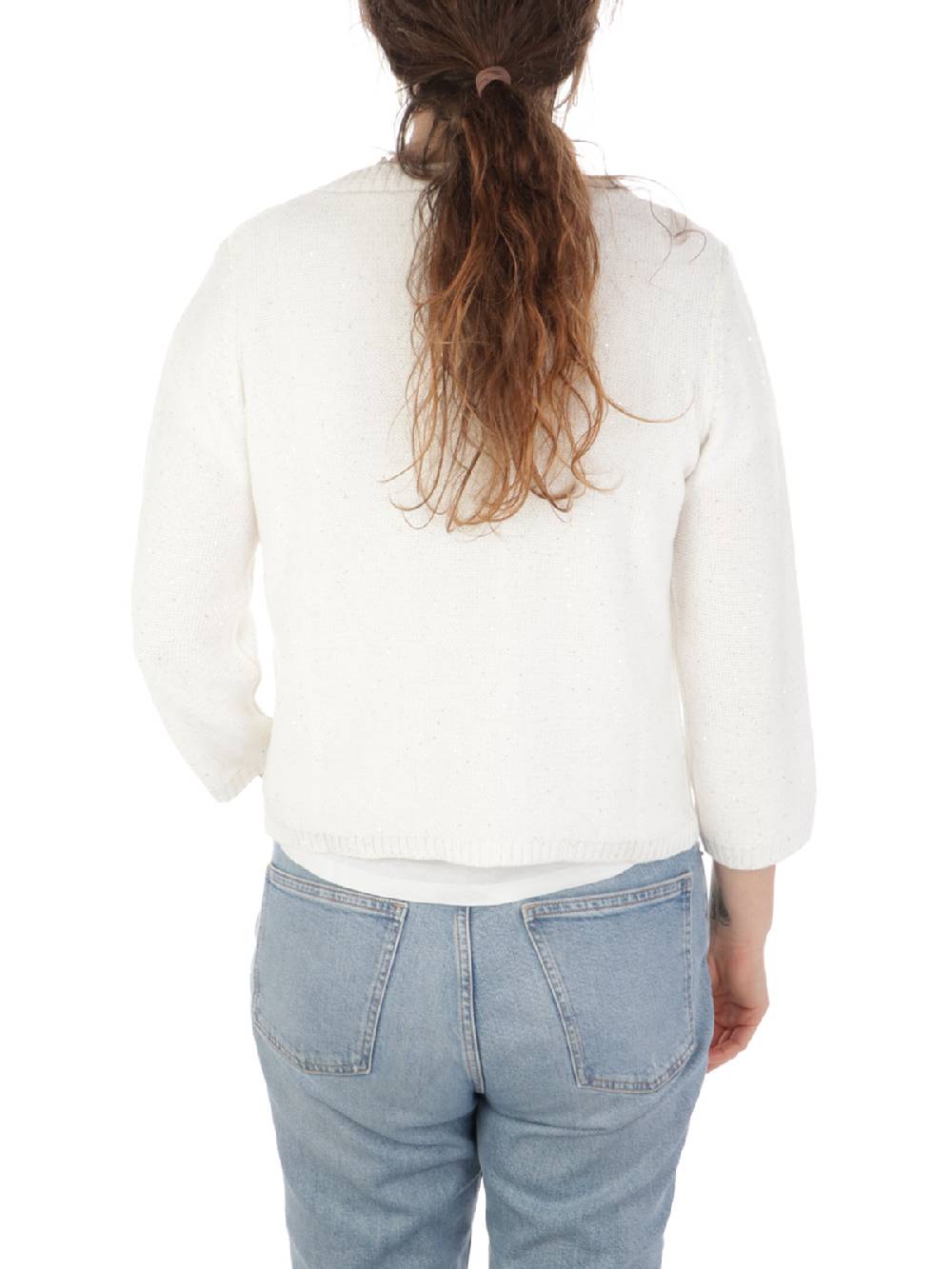 MAIDA MILA Cardigan Donna Con Paillettes Offerta settimanale
