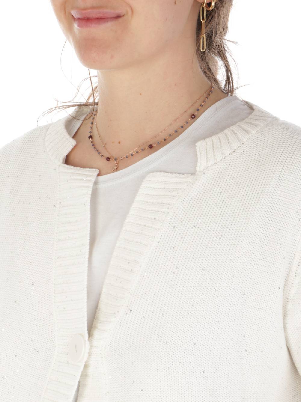 MAIDA MILA Cardigan Donna Con Paillettes Offerta settimanale