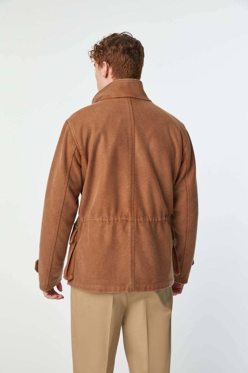 Lubiam Field jacket tinto capo marrone bruciato Field jacket tinto capo marrone bruciato Fino al 55% di sconto
