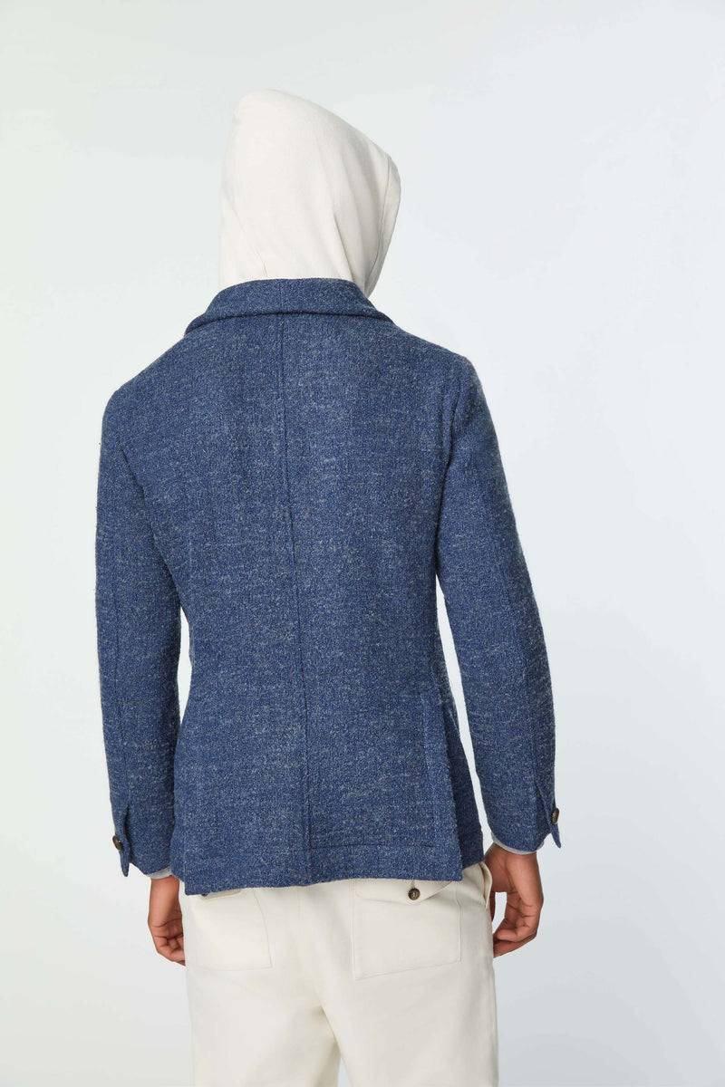 Lubiam Giacca ALAN blu denim Sartorial Indigo Giacca ALAN blu denim Sartorial Indigo Sconto