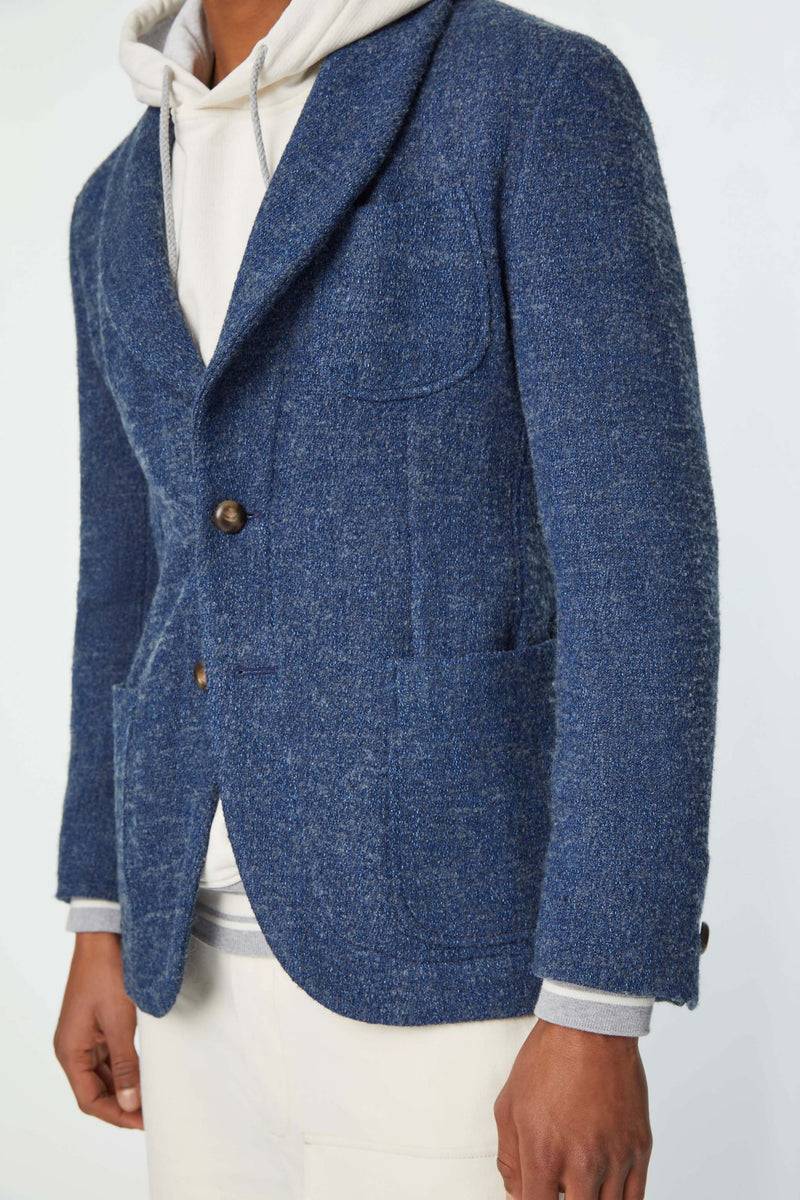 Lubiam Giacca ALAN blu denim Sartorial Indigo Giacca ALAN blu denim Sartorial Indigo Sconto