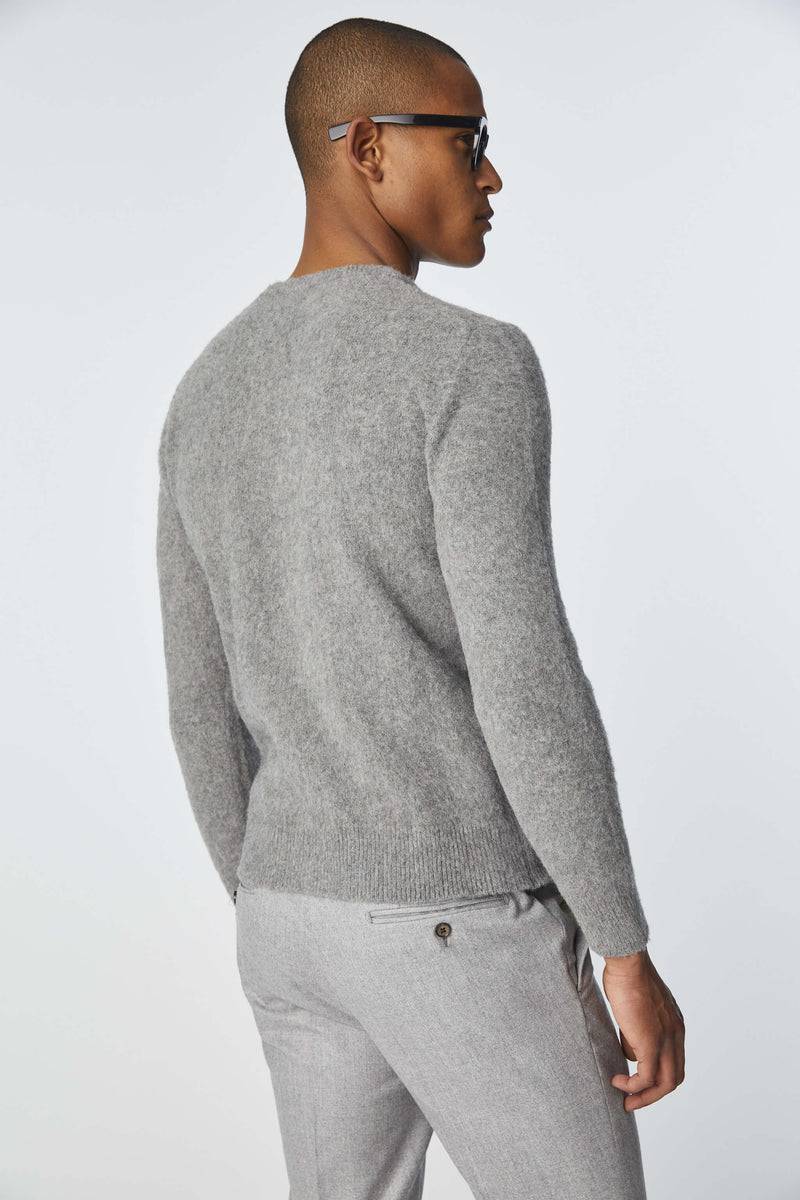 Lubiam Maglia girocollo leggera grigia melange Maglia girocollo leggera grigia melange Bestseller