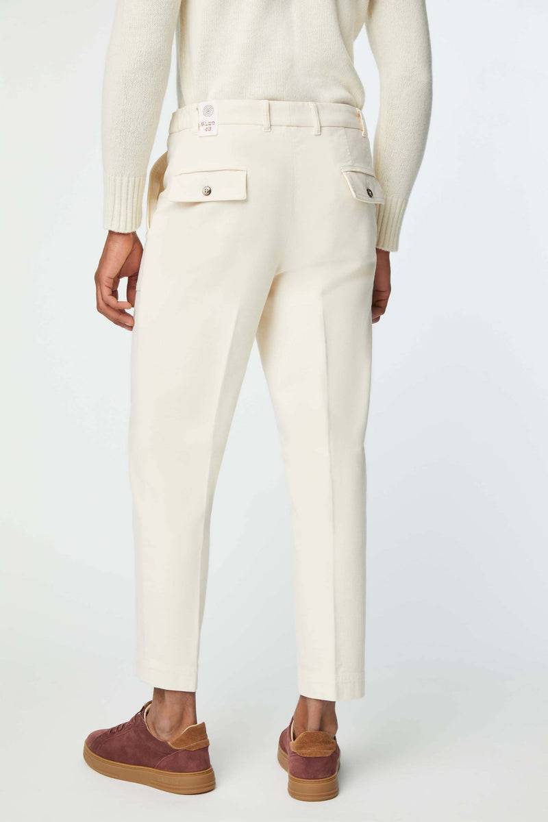 Lubiam Pantalone ANDY tinto capo bianco Pantalone ANDY tinto capo bianco Limitato a 3 giorni