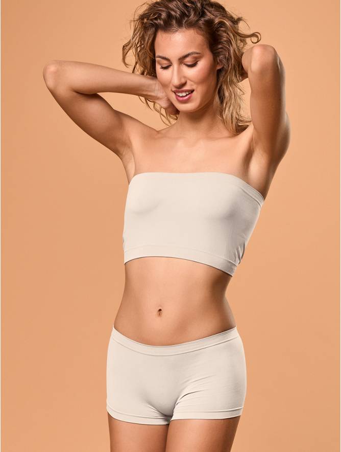 Luigi di Focenza SHORTY DONNA CLASSIC IVORY Pezzi Unici