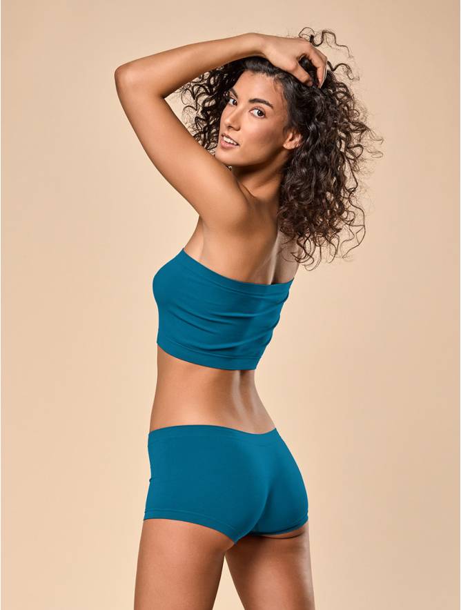 Luigi di Focenza SHORTY DONNA CLASSIC PETROLIO Online