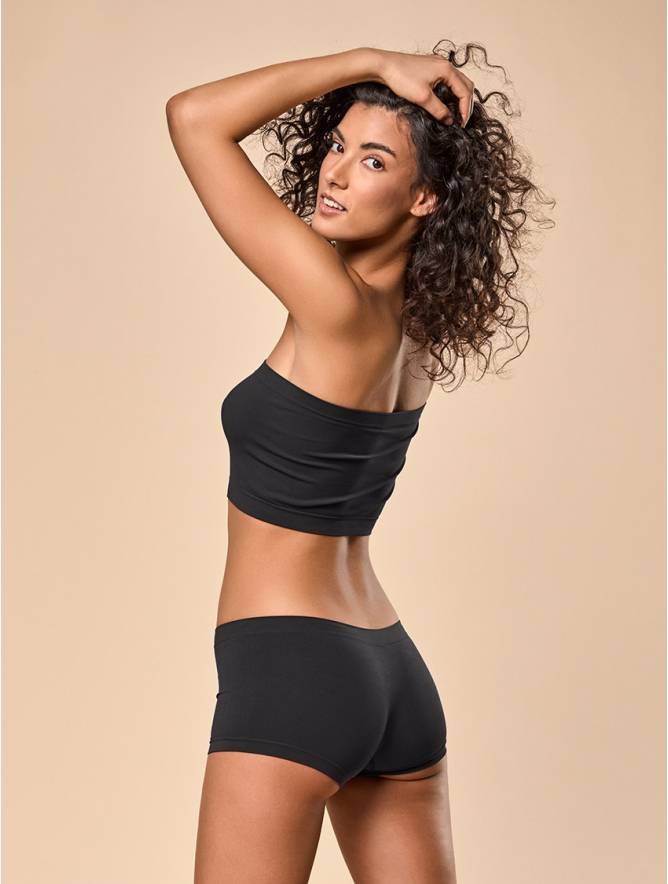 Luigi di Focenza SHORTY DONNA CLASSIC NERO Offerte