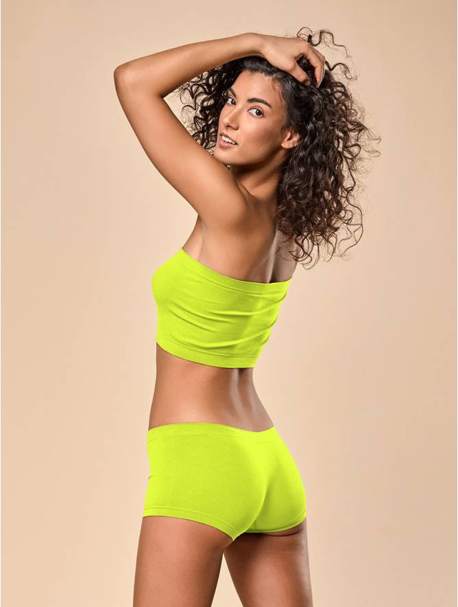 Luigi di Focenza SHORTY DONNA CLASSIC GIALLO FLUO' I Più Venduti