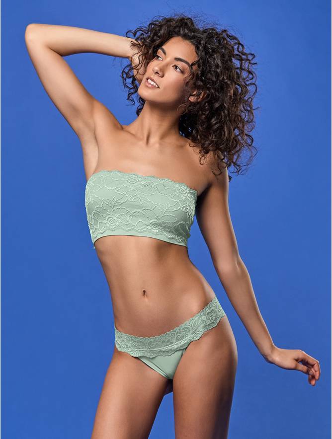 Luigi di Focenza PERIZOMA DONNA PIZZO MENTA Fino al 50% di sconto