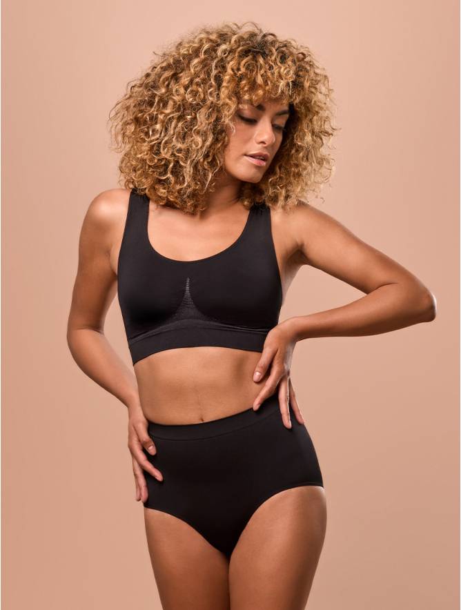 Luigi di Focenza SLIP DONNA BEAUTY SHAPING NERO Qualità Garantita