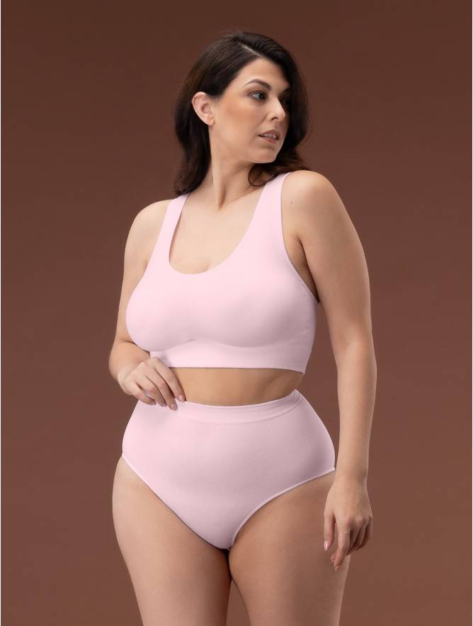 Luigi di Focenza SLIP DONNA CONTENITIVO MIDI CIPRIA In Vendita