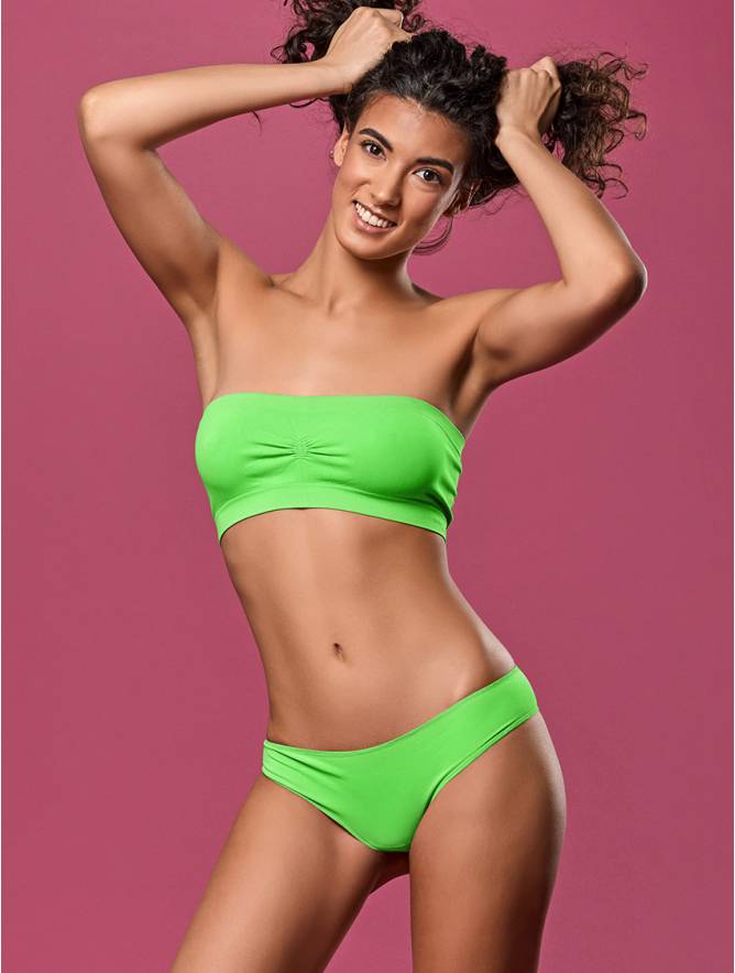 Luigi di Focenza BRASILIANA DONNA VERDE FLUO' 50% di sconto per tempo limitato