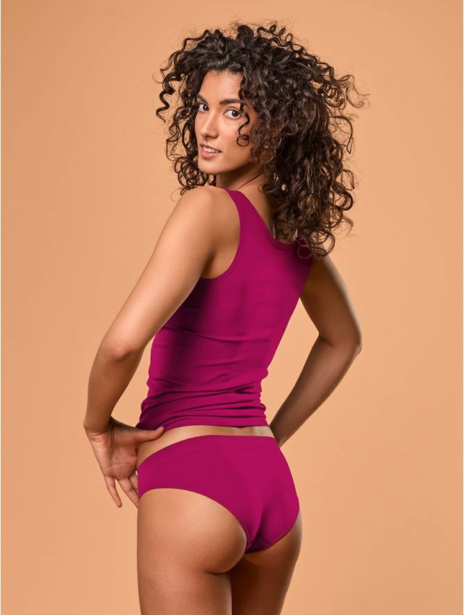 Luigi di Focenza SLIP DONNA VITA ALTA SANGRIA I Più Venduti