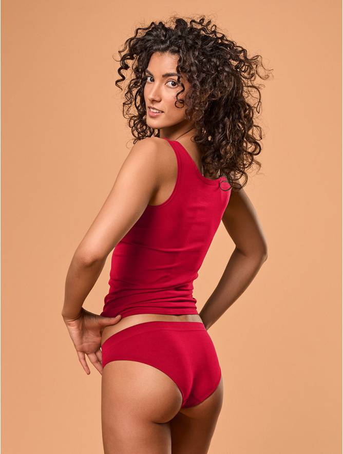Luigi di Focenza SLIP DONNA VITA ALTA ROSSO Vendite Flash