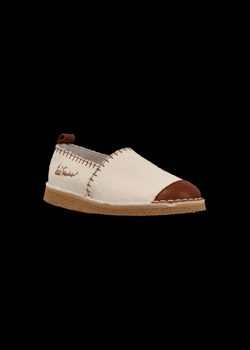 Luis Trenker Espadrillas in tela e pelle modello Ludrespa Offerta esclusiva
