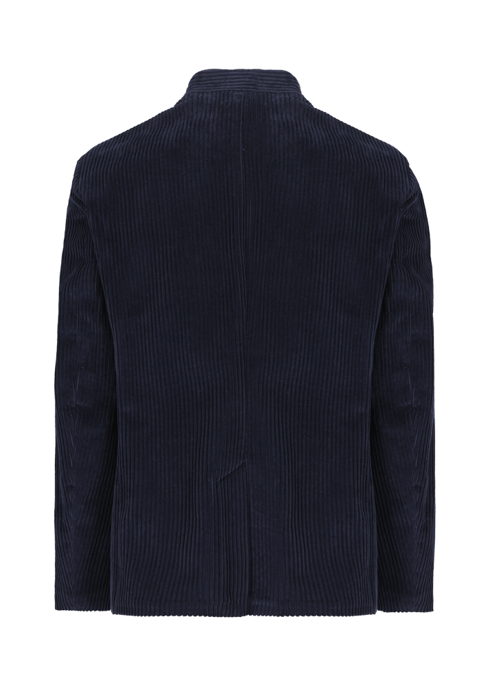 Luis Trenker Blazer in velluto a coste con colletto alla coreana Lusandretto Latest stili