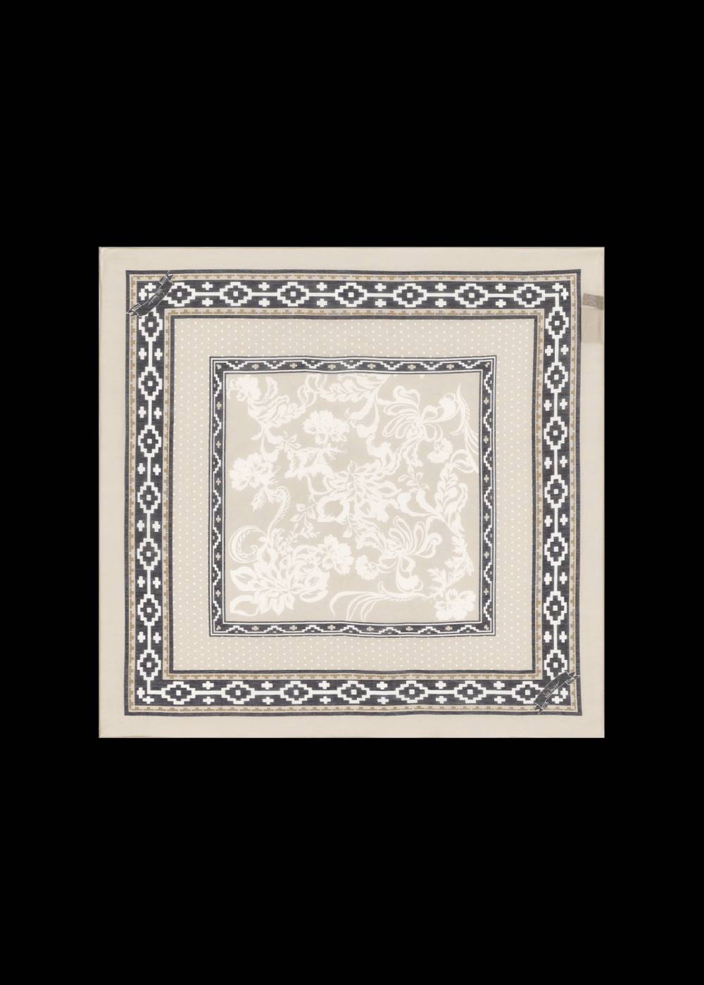 Luis Trenker Foulard in cotone e seta a fantasia modello Lufinley Esporta salva