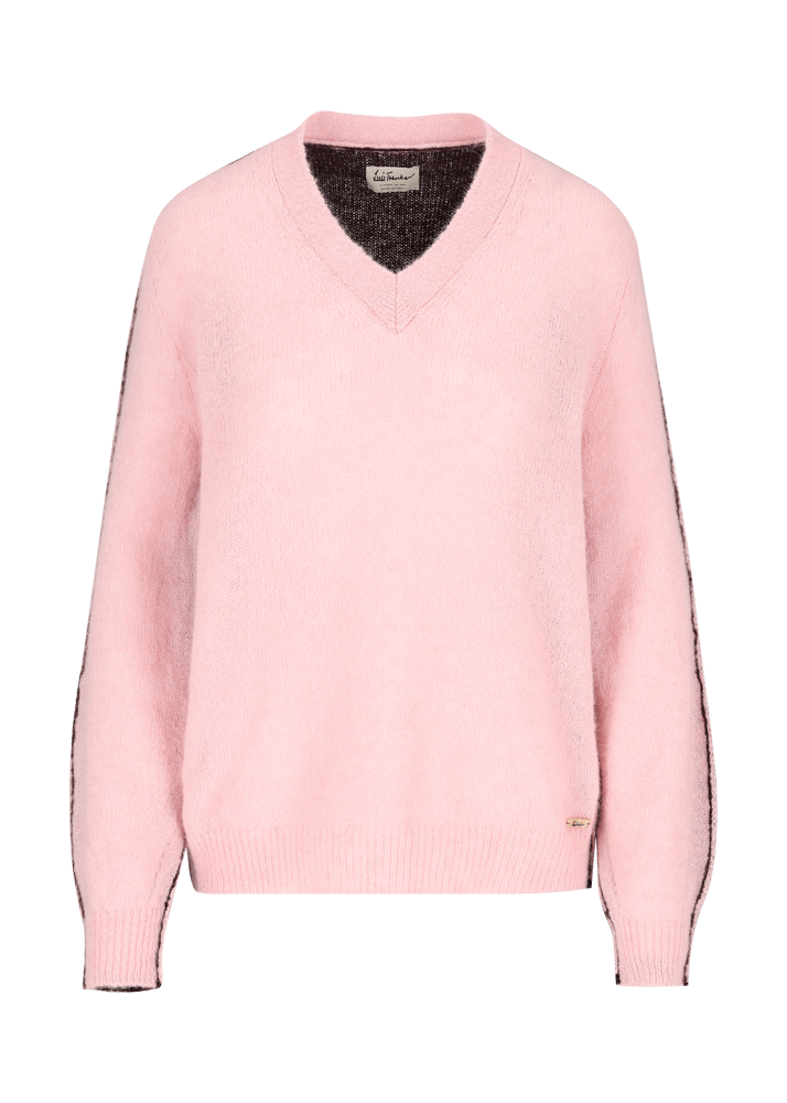 Luis Trenker Pullover lavorato a maglia con effetto color block Luwissal Rilascio limitato