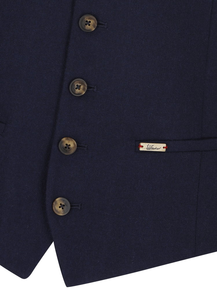 Luis Trenker Gilet in misto lana Lusebastian Offerta San Valentino