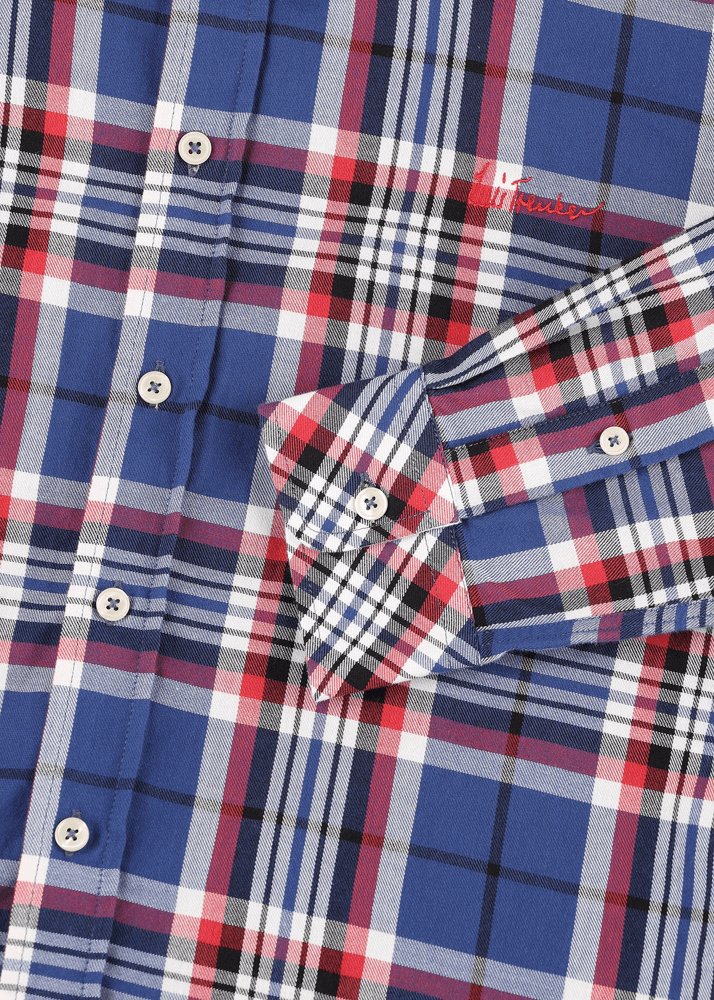 Luis Trenker Camicia con motivo a quadri Lubodo Enormi sconti