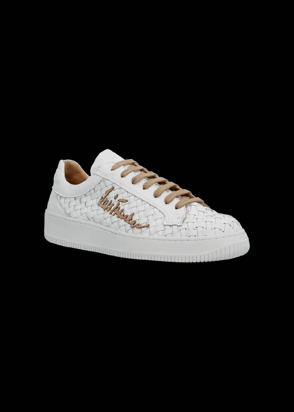 Luis Trenker Sneaker in pelle intrecciata modello Lupintros Grande vendita