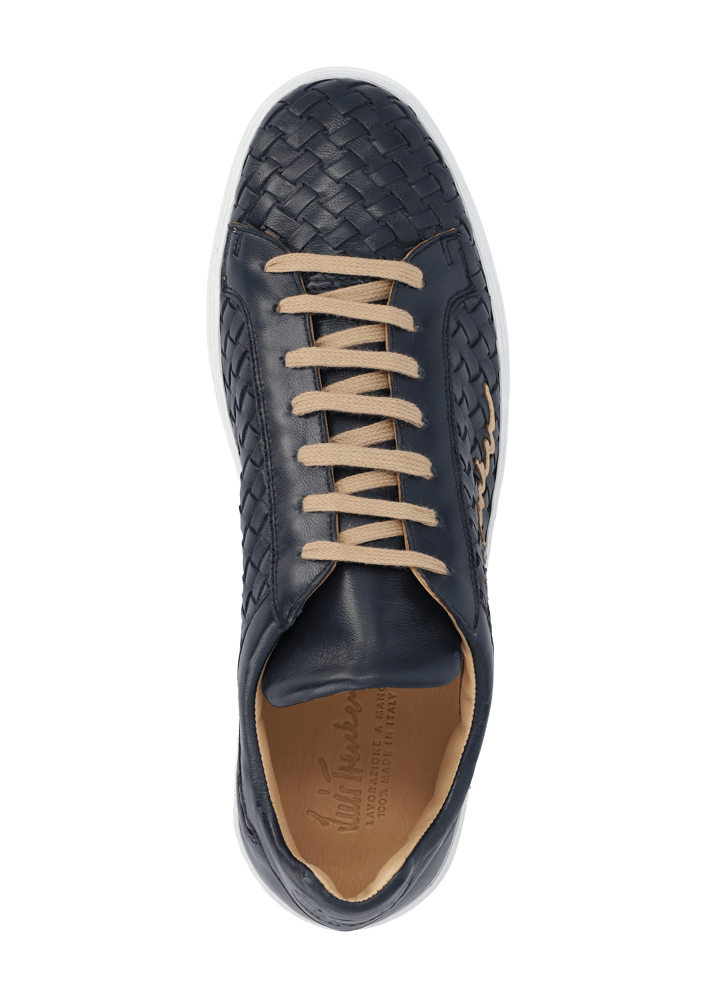 Luis Trenker Sneaker in pelle intrecciata modello Lupintros Flash Sale