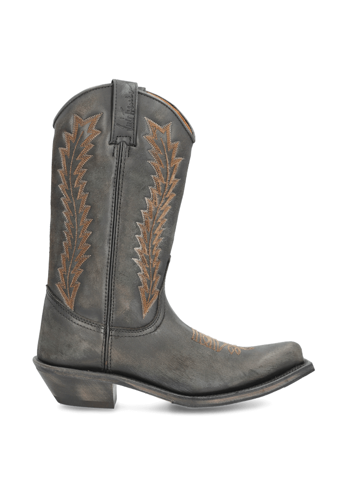 Luis Trenker Stivali da cowboy in pelle ricamata modello Lucamp Shopping online