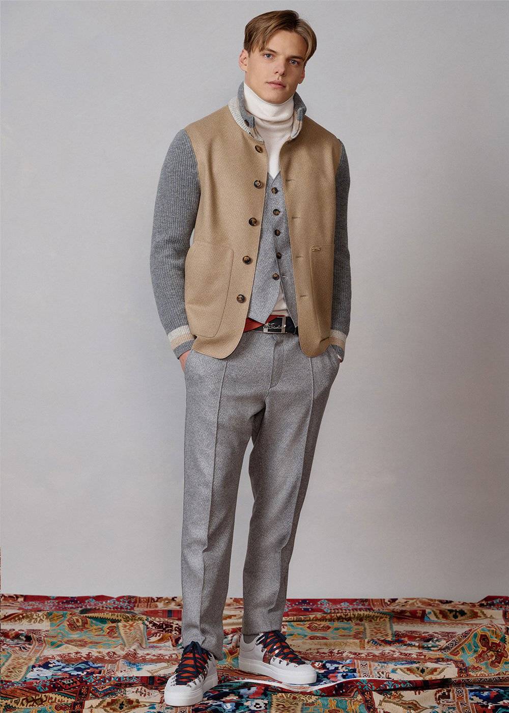 Luis Trenker Sneaker in pelle modello Luleon