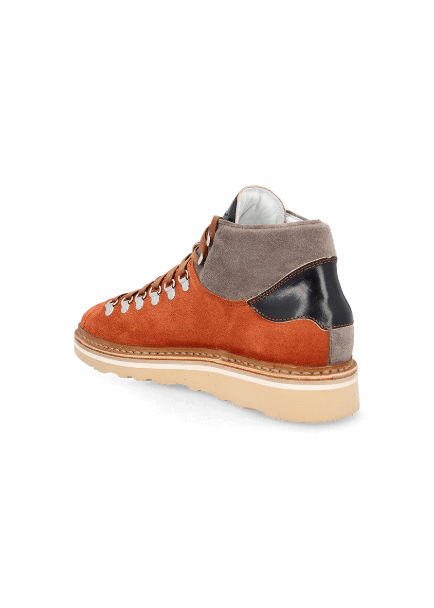 Luis Trenker Sneaker alta in pelle modello Lugionata Offerta Pasqua