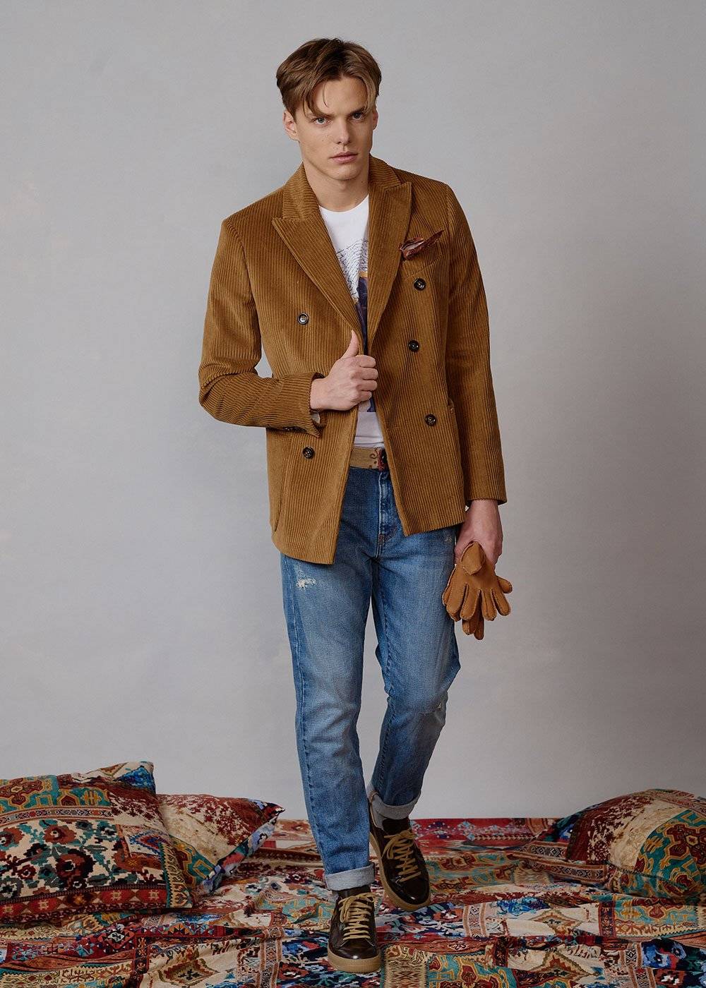Luis Trenker Sneaker in pelle modello Lupintros Offerta Anniversario