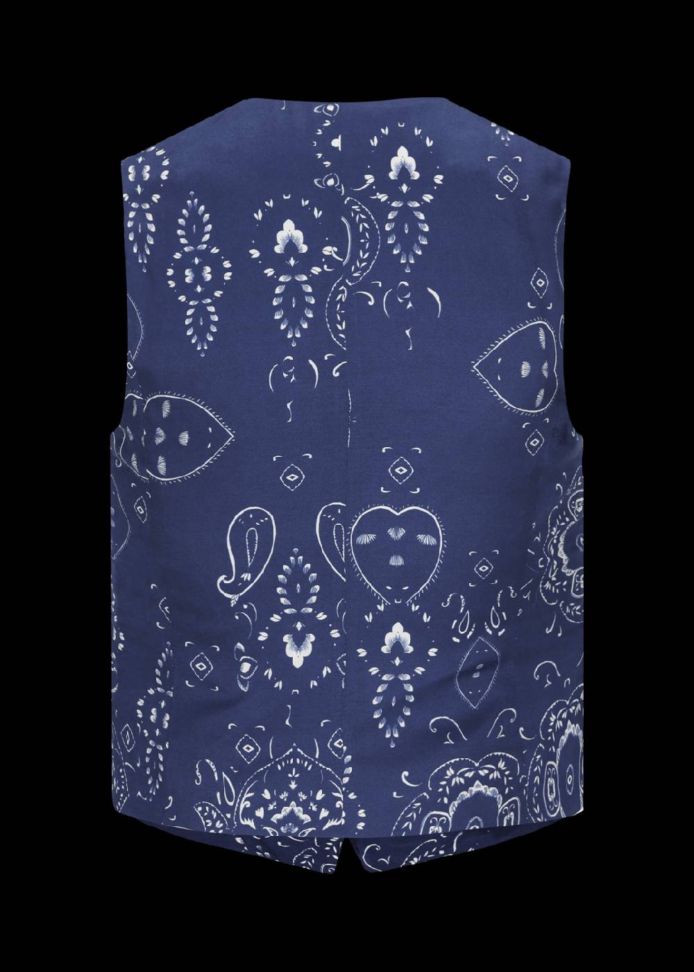 Luis Trenker Gilet con motivo a spina di pesce modello Luraja Online Outlet