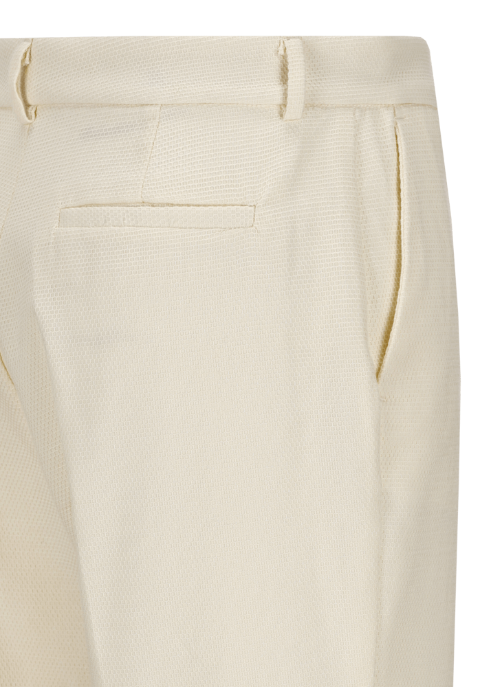 Luis Trenker Pantaloni in piqué con taglio Cigarette Cut modello Luleonelle Offerta temporanea