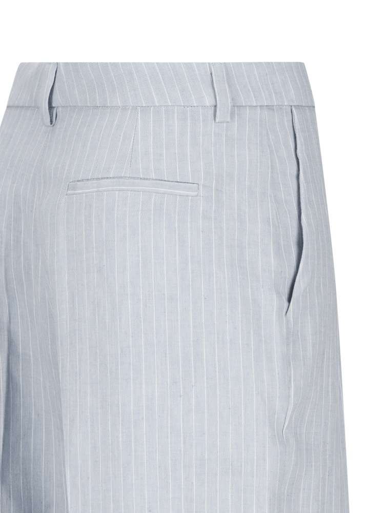 Luis Trenker Pantaloni con pinces dalla linea ampia con motivo gessato modello Luxara Nuovi prodotti