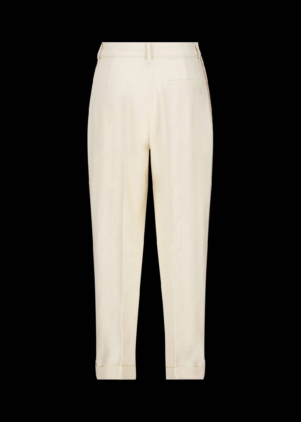 Luis Trenker Pantaloni dalla linea Carrot Fit con ricamo modello Luloretta Offerte giornaliere
