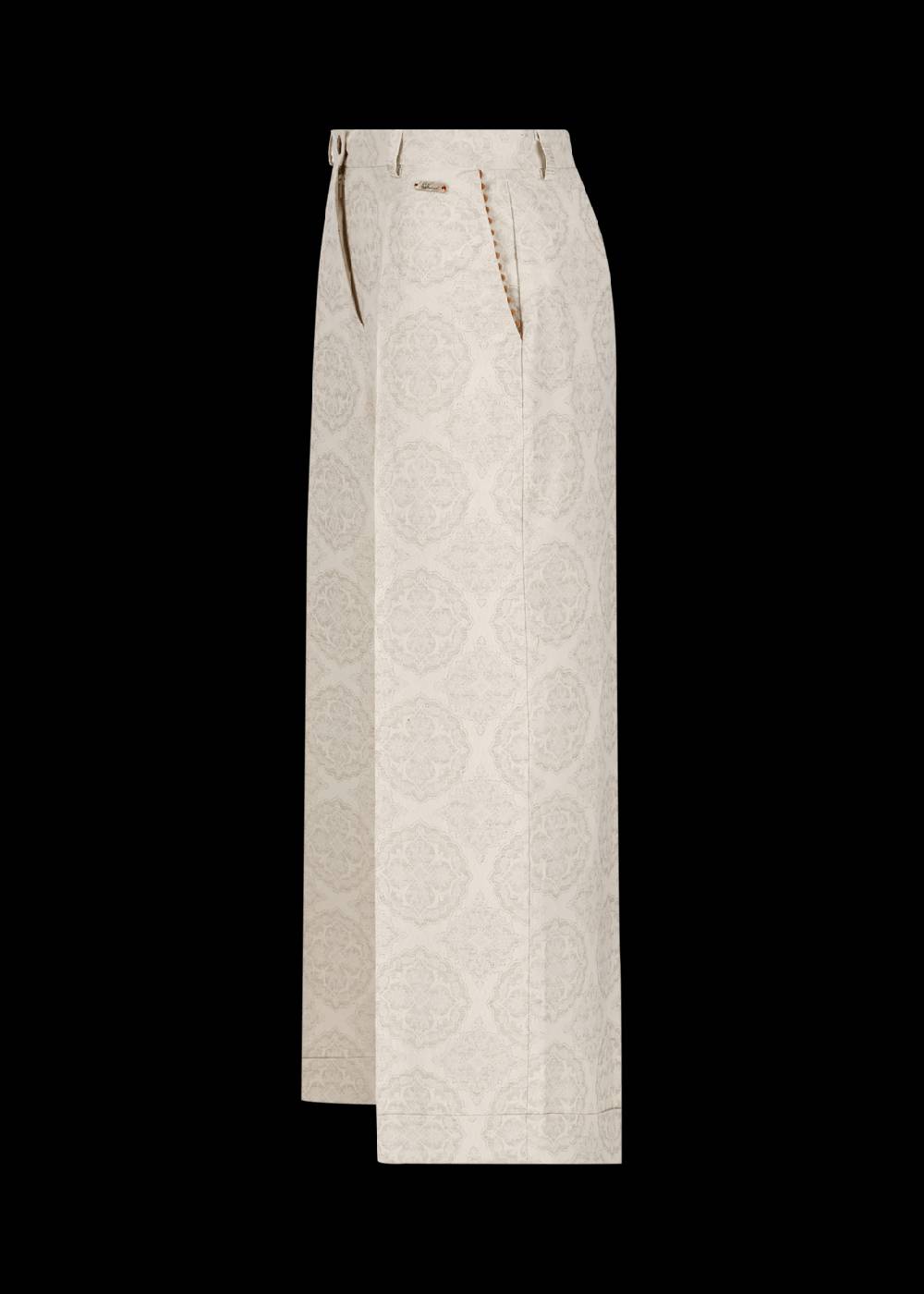 Luis Trenker Pantaloni a gamba ampia in jacquard modello Lulidia Sconti VIP