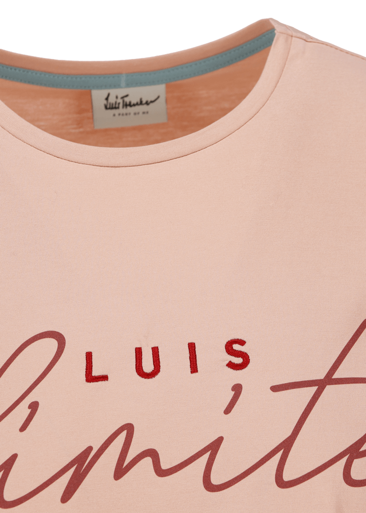 Luis Trenker T-shirt con slogan Luis Unlimited Fino al 55% di sconto
