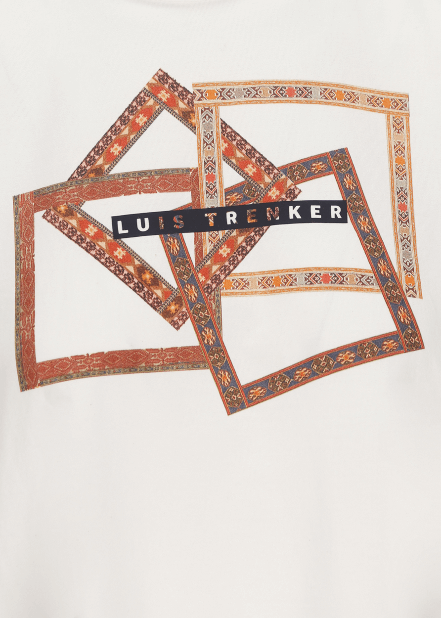 Luis Trenker T-shirt con stampa etnica modello Ludile Super sconto