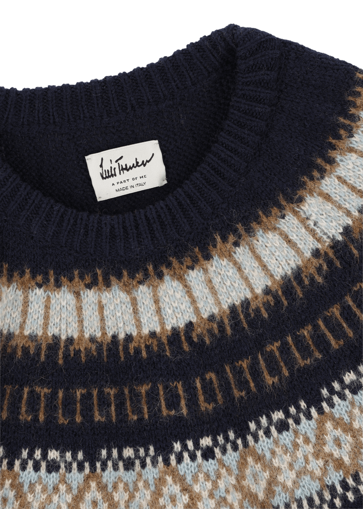 Luis Trenker Pullover norvegese modello Luwinona In Linea