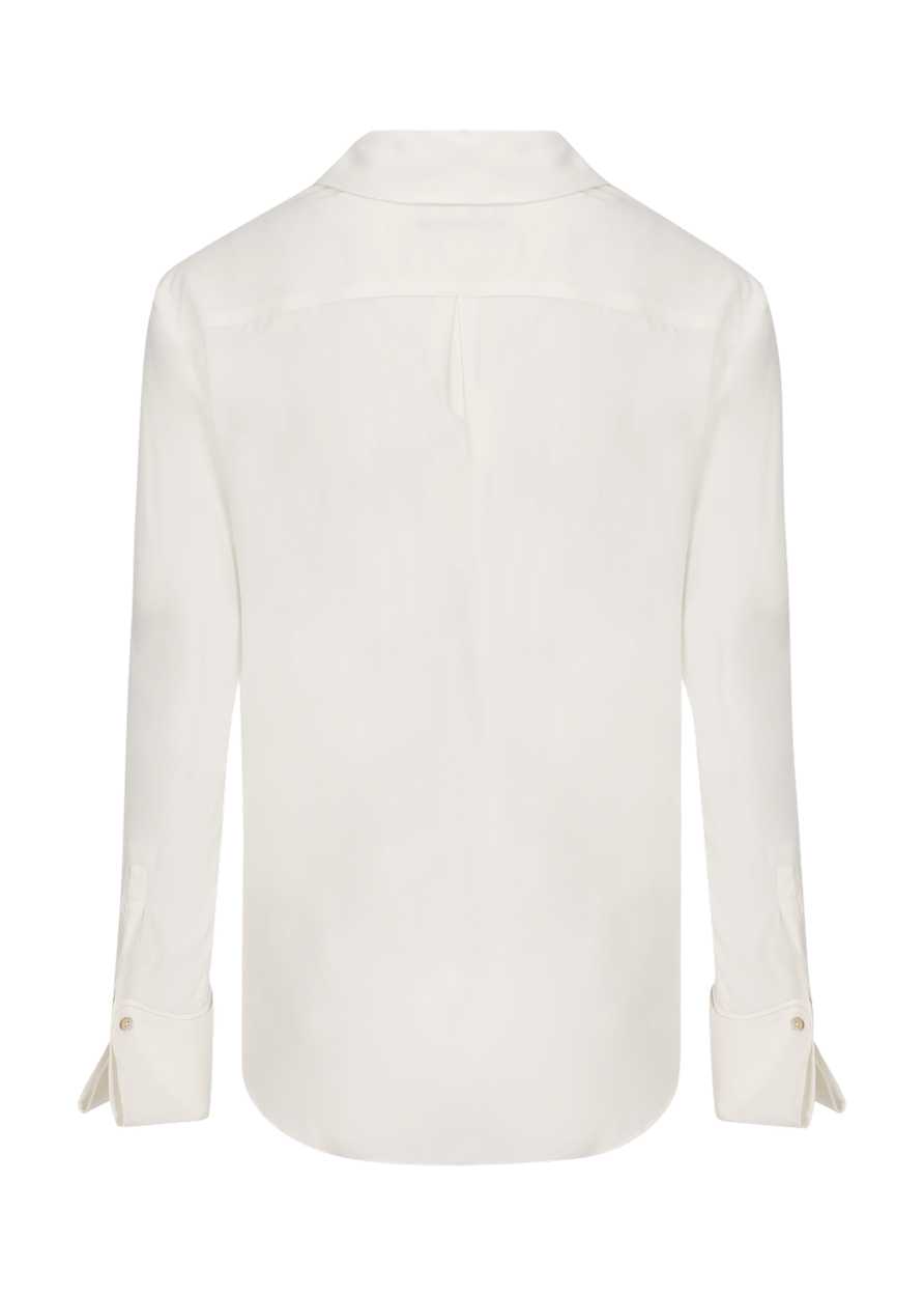 Luis Trenker Blusa in misto seta modello Lubice Prezzo Ridotto