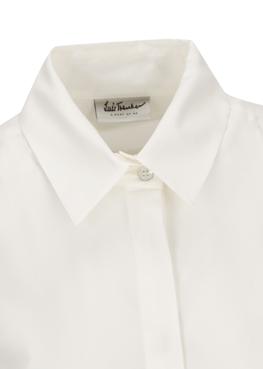 Luis Trenker Blusa in misto seta modello Lubice Prezzo Ridotto
