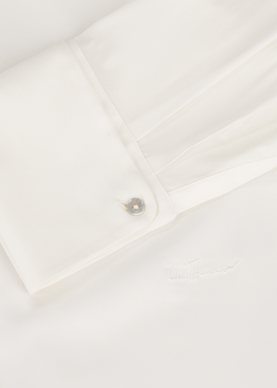 Luis Trenker Blusa in misto seta modello Lubice Prezzo Ridotto