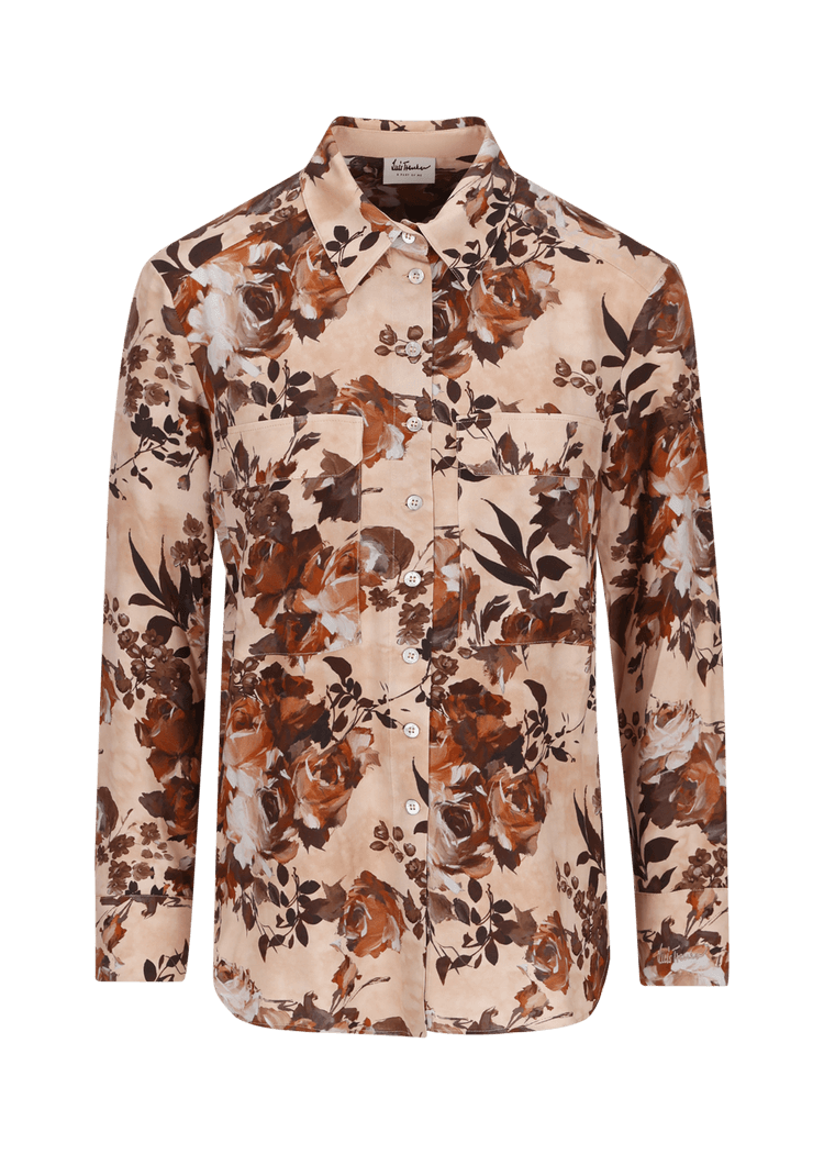 Luis Trenker Blusa in viscosa modello Lumonde Sottocosto