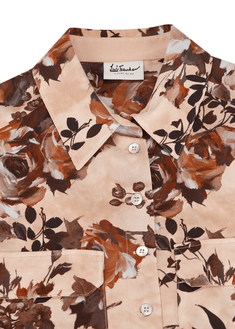 Luis Trenker Blusa in viscosa modello Lumonde Sottocosto