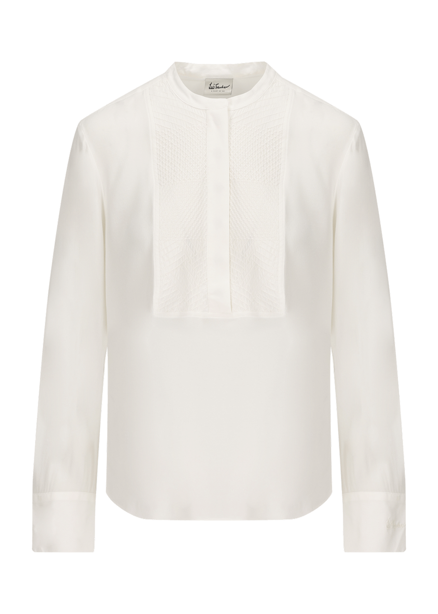 Luis Trenker Blusa modello Luflavia con ricamo Novità