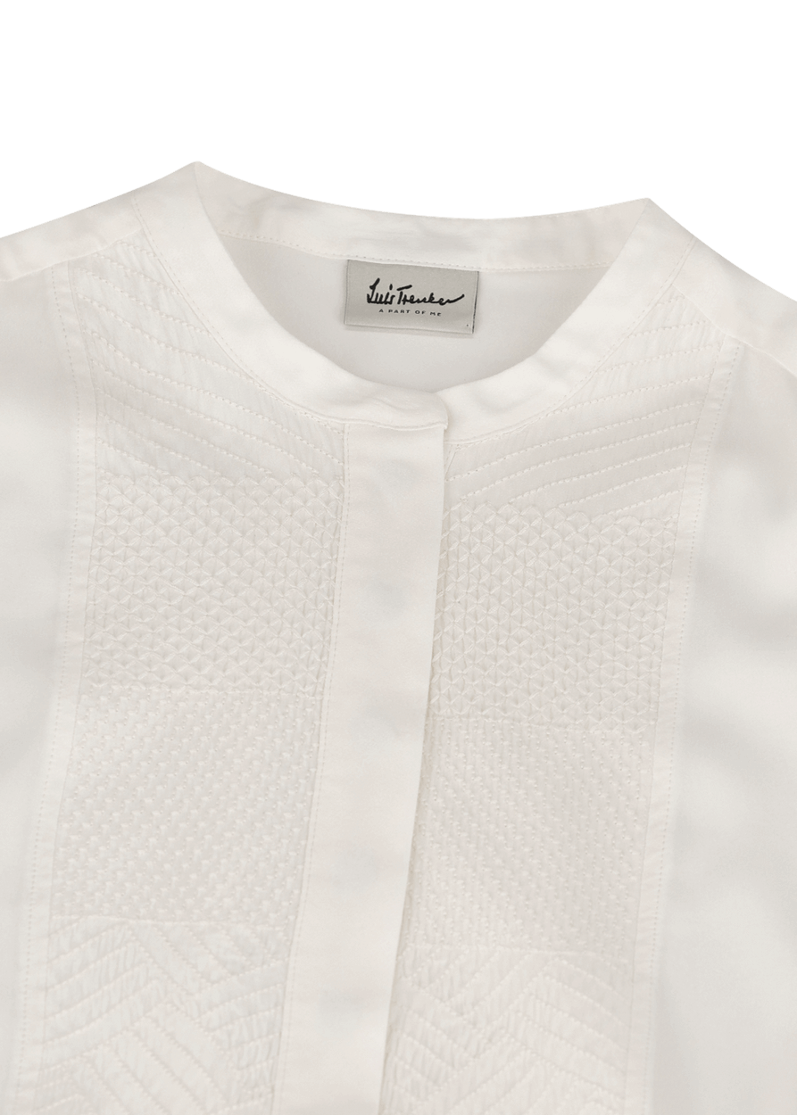 Luis Trenker Blusa modello Luflavia con ricamo Novità