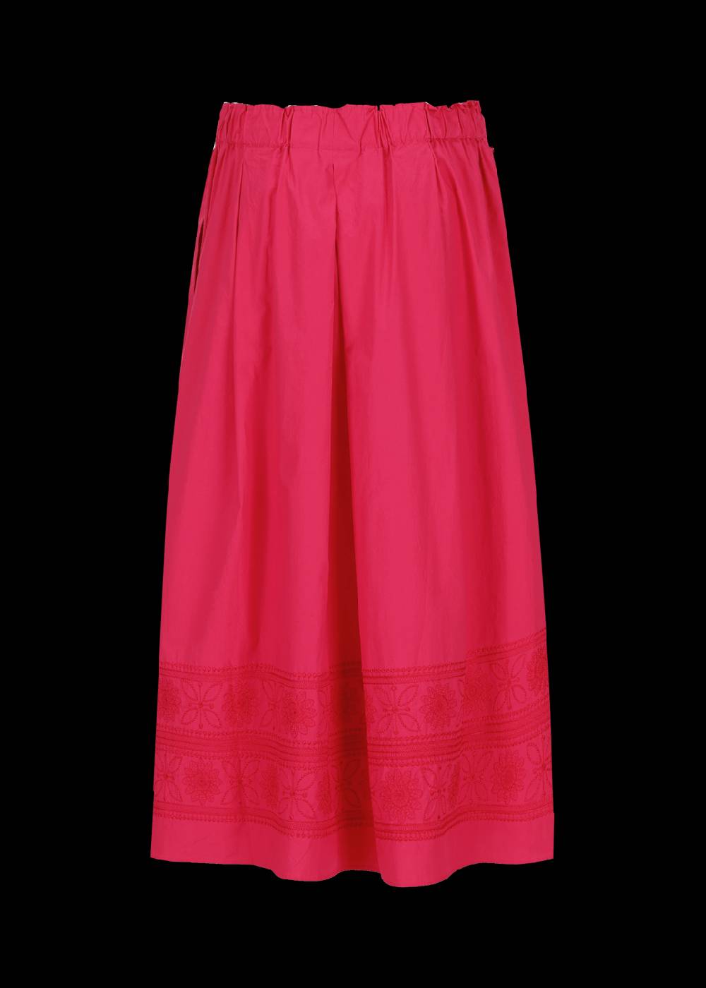 Luis Trenker Gonna lunga in cotone con ricamo modello Lunatalia Offerte