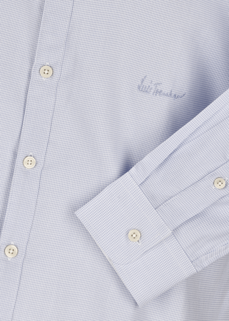 Luis Trenker Camicia con colletto alla coreana modello Lubernet Grande vendita