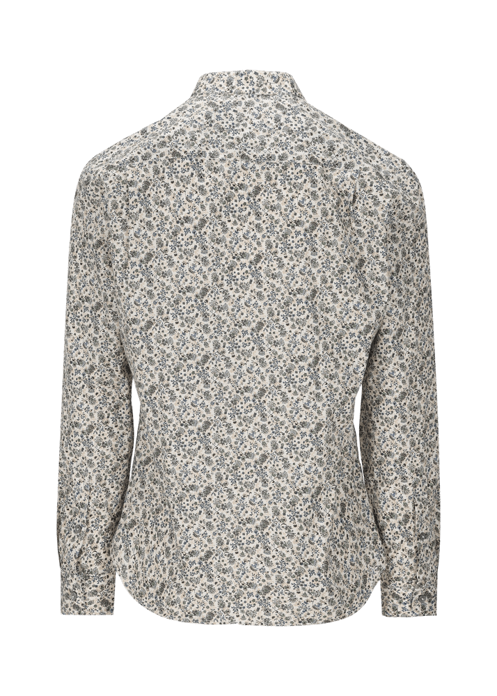 Luis Trenker Camicia con motivo floreale Lubernet Offerta esclusiva