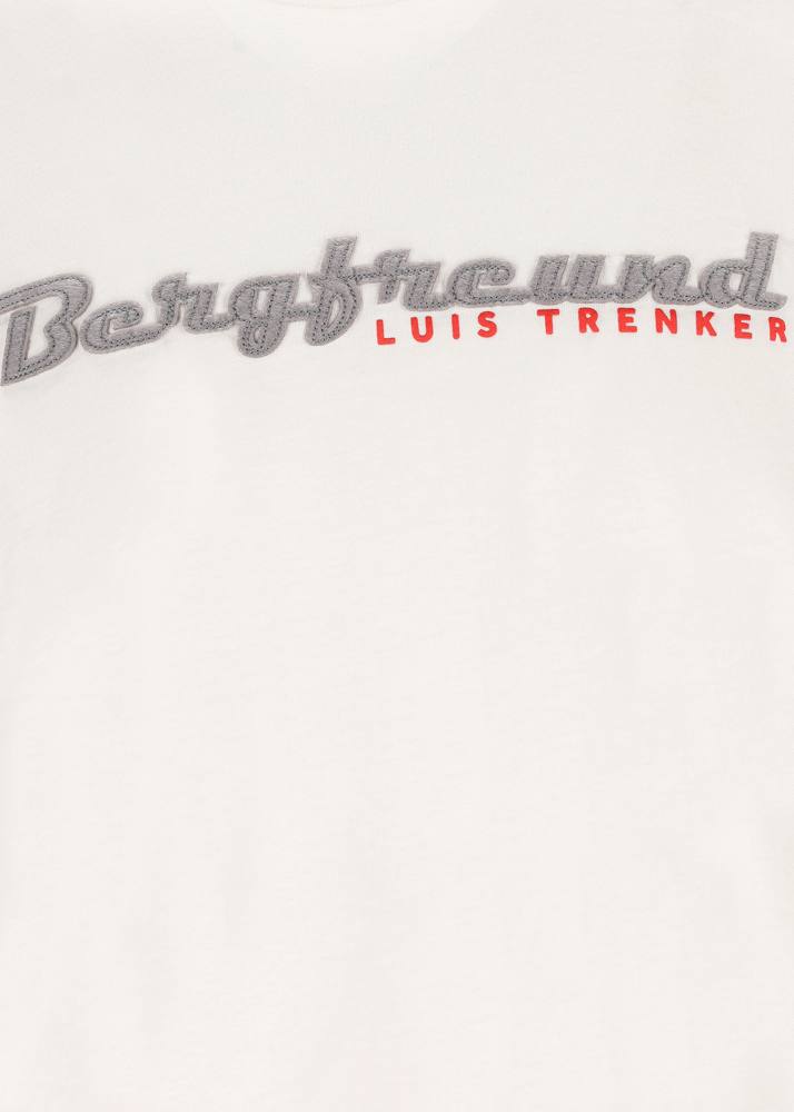 Luis Trenker Maglia a maniche lunghe con scritta Bergfreund Black Friday