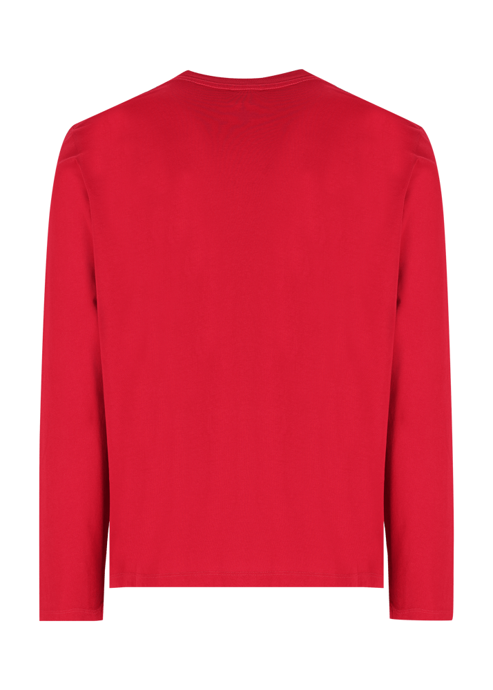 Luis Trenker Maglia a maniche lunghe con scritta Bergfreund Cyber Monday